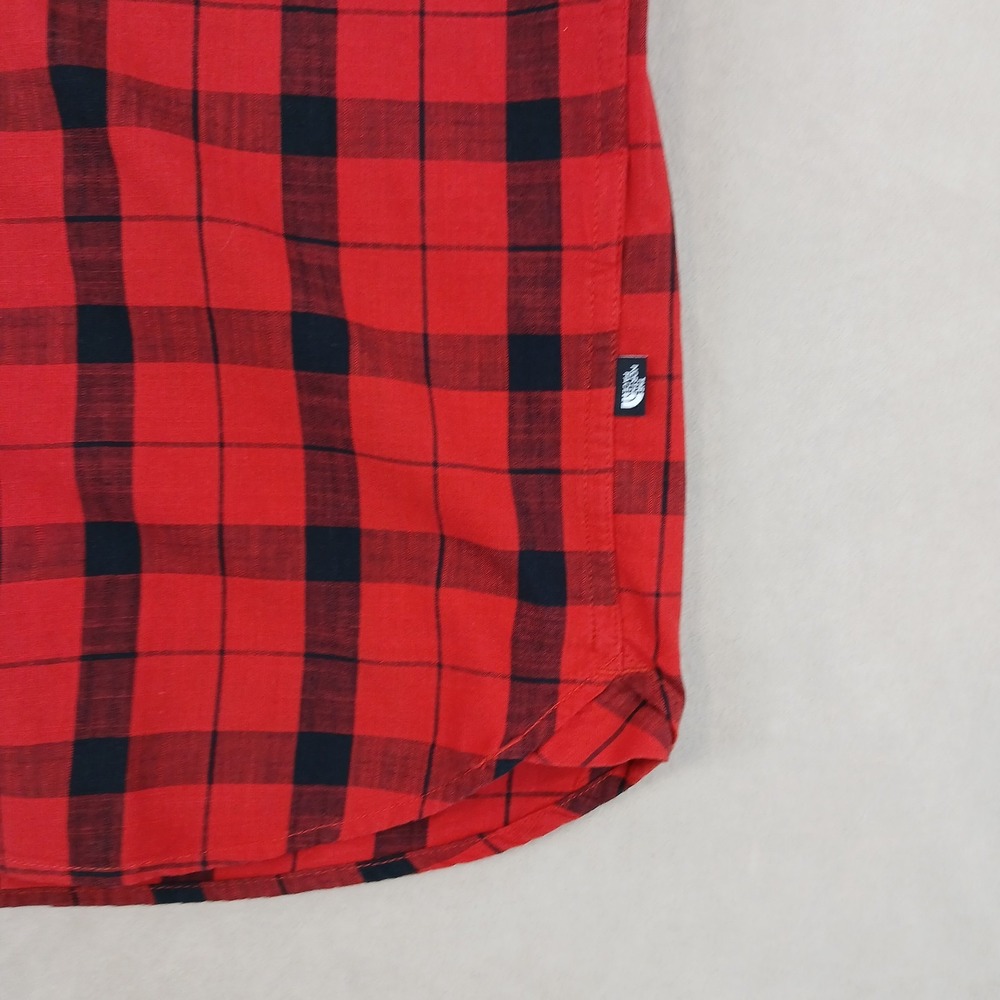 The North Face Medium Mens Shirt‎ 20x27 Button Up Short Sleeve Fits A Small - Picture 3 of 15